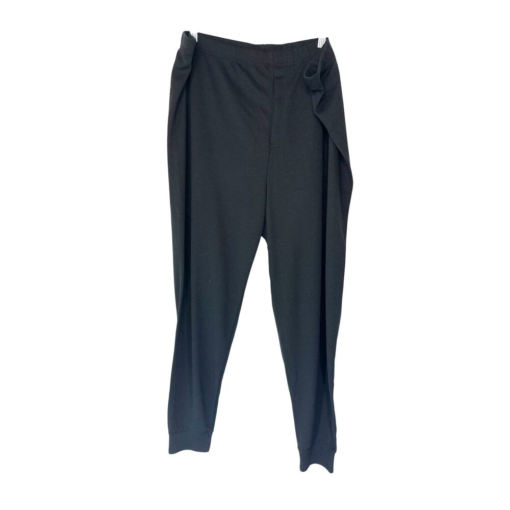 L.L. Bean Leggings Men's Plus Black Outdoor Thermal Pull On Stretch Size XXL